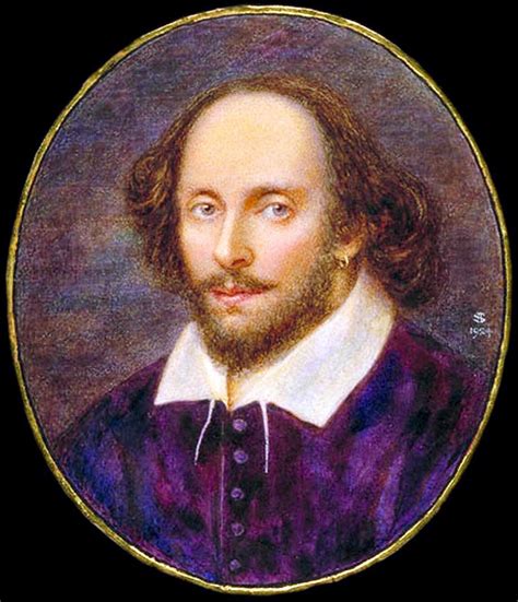 William Shakespeare (1564-1616), poet, playwright - portrait by Alberto Sangorski (1862-1932 ...