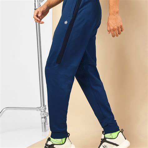 Buy Men's Gym Rat Blue Joggers Online in India | Cult Store