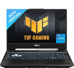 ASUS TUF Gaming F15 with 90WHr Battery Intel Core i5 11th Gen 11400H ...