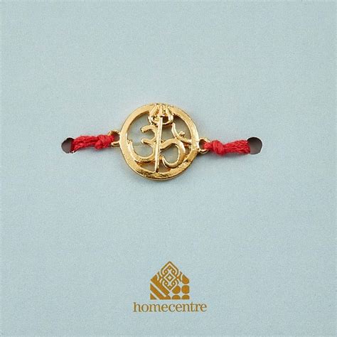 Buy Bandhan Om with Trishul Rakhi from Home Centre at just INR 149.0