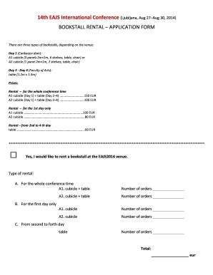 Fillable Online as ff uni-lj Bookstall rental - Application form 1docx ...