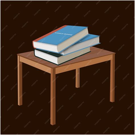 Book On The Desk Clipart