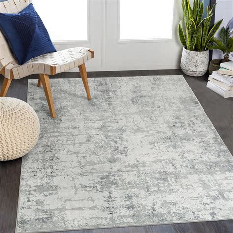 Art&Tuft Washable Rug, Anti-Slip Backing Abstract 8x10 Area Rugs, Stain ...