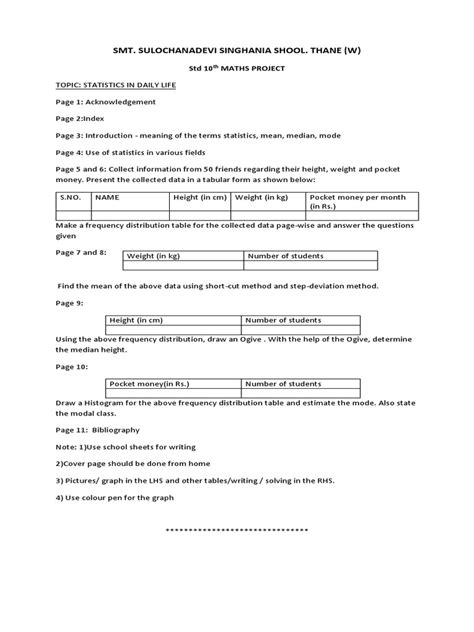 Class 10 Maths Project Files 的图像结果