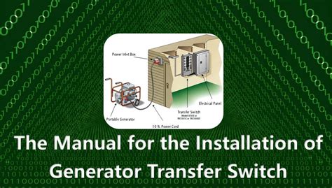 Generac Transfer Switch Installation Manual 的图像结果