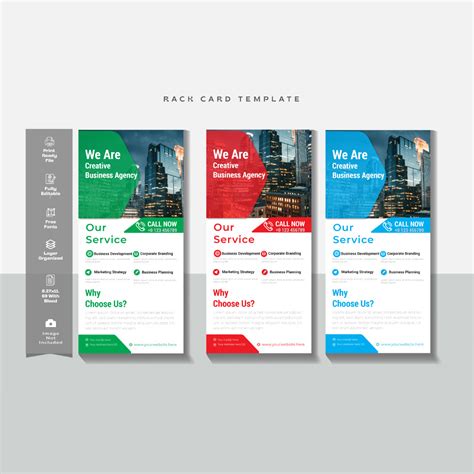 Rack Cards Design Rack Card Brochure Design