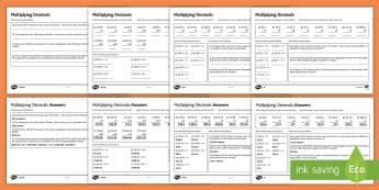 Maths Multiplication Worksheets | KS2 Maths Resources