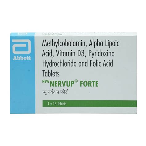 New Nervup Forte Tablet | Uses, Side Effects, Price | Apollo Pharmacy