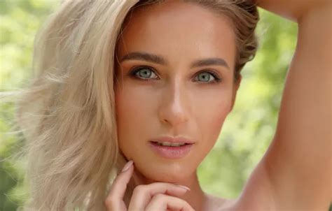 Wallpaper eyes, look, blonde, Cara Mell for mobile and desktop, section ...