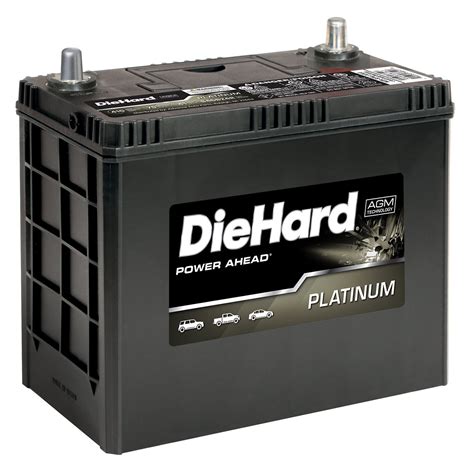 DieHard Platinum AGM Battery - Group Size 46B24R (Price with Exchange)
