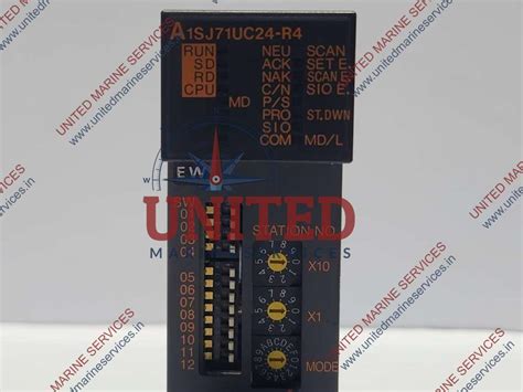 MITSUBISHI A1SJ71UC24-R4 COMPUTER COMMUNICATION MODULE RS-422/RS-485 ...