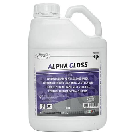 ALPHA GLOSS – Water‑Based Polishing Fluid for Natural Stone
