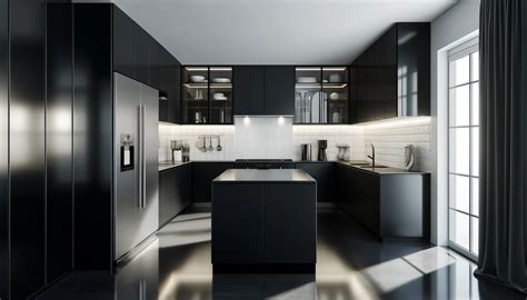 Modern Black Kitchen Cabinets Ideas You'll Love
