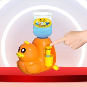 Buy FunBlast Push & Go Duck with Wheels and Built-in Water Dispenser ...