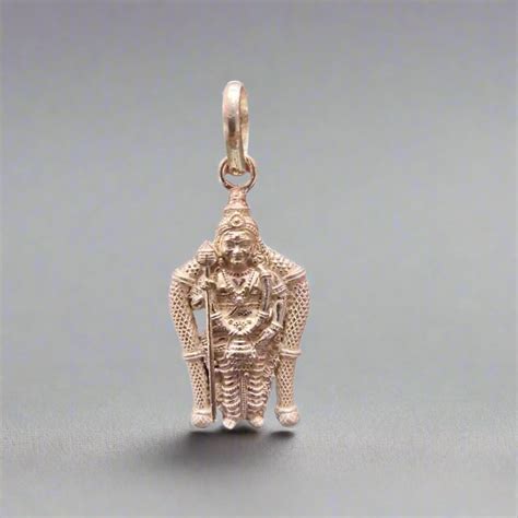 Sterling Silver Murugan Swami Pendant 5g 4cm - Hindu Religious Jewelry ...