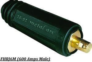 Metal Arc 50-95 mm FHRJ6M (600 Amps Male) Pack Of 1 Inverter Welding ...