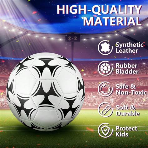PU Material Soccer Ball With Embossing Size 5 Soccer Training Ball ...