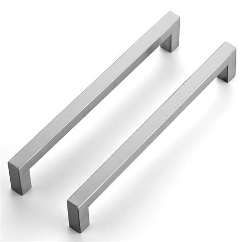 Buy Ravinte 5 Pack 7-1/2 Inch Kitchen Square Cabinet Handles Satin ...