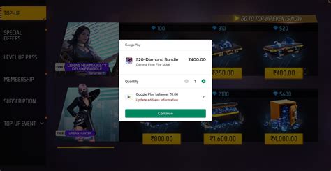 How to purchase Free Fire MAX diamonds to get Luna character and Urban ...