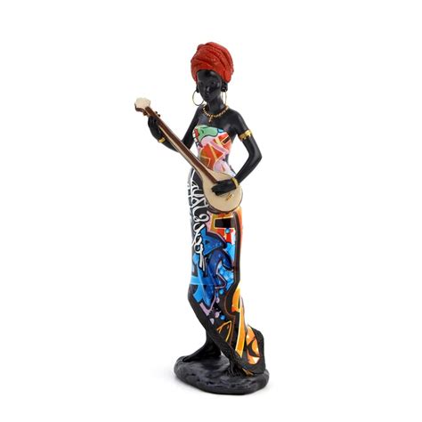 Buy Corsica Kadence Polyresin African Kora Figurine from Corsica by ...