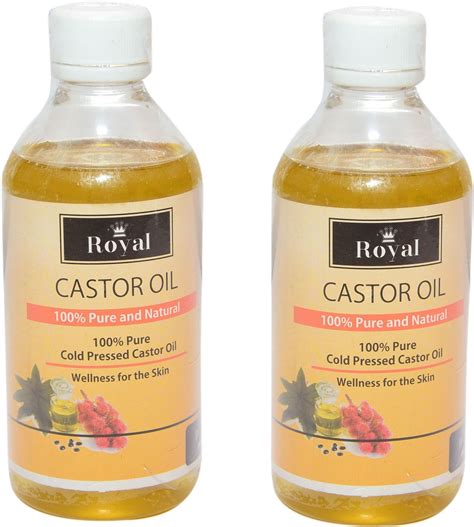 Royal 100% Pure Cold Pressed Castor oil Hair Oil - Price in India, Buy ...