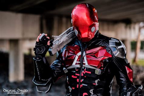 [self] me as Arkham Knight Red Hood : r/cosplay