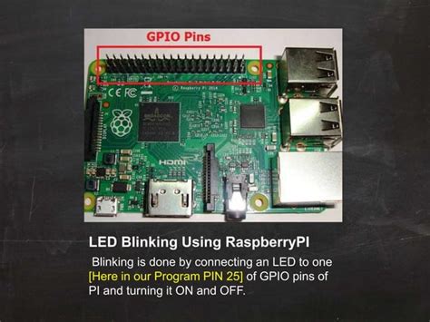 Raspbarry Pi Blinking LED YT 的图像结果