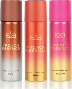 FRENCH ESSENCE Luxury Combo Pack Oud,Aura & Bloom (50ml Each) Long ...