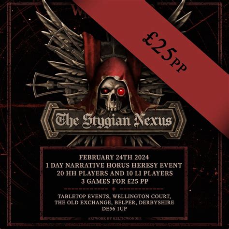The Stygian Nexus - A 1 Day Horus Heresy/Legions Imperialis Narrative ...