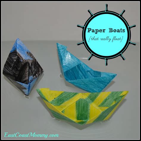 Image result for Paper Boat Tutorial