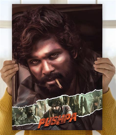 Pushpa Raj – The Fire Within Wall Poster | Buy on Everanta