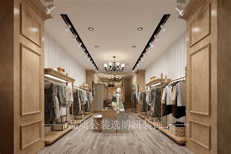 现代韩系服装店模型SU模型下载[ID:105533486]_建E室内设计网