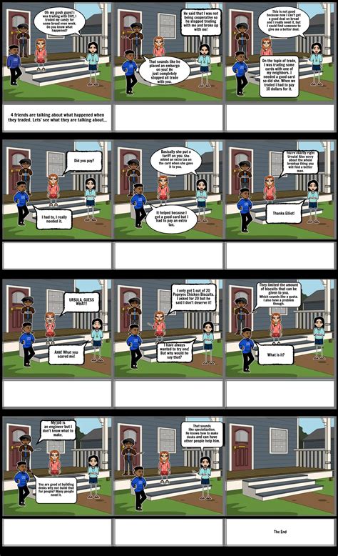 Michelle and Molly's Trade Barrier Comic Strip