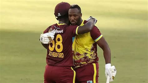 Andre Russell: Andre Russell Blitz With Bat Guides West Indies To ...