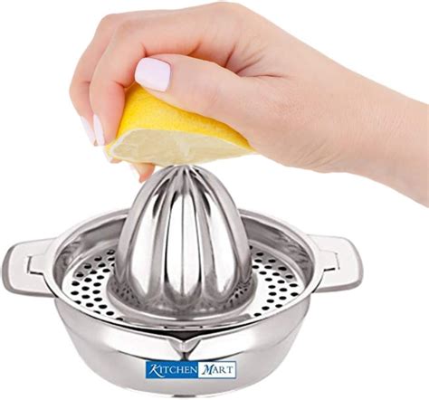 Buy Stainless Steel Citrus Orange Juicer Lemon Lime Fruit Hand Squeezer ...
