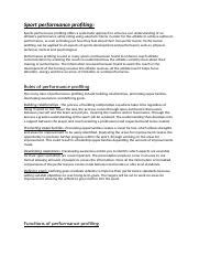 Image result for Performance Profiling Table