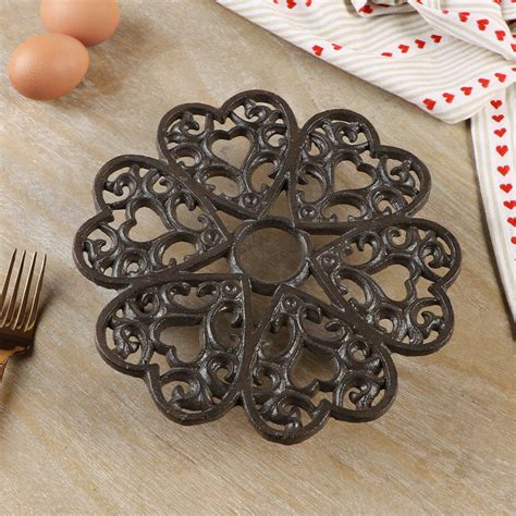 Extra Large Traditional Cast Iron Trivet By Dibor | notonthehighstreet.com