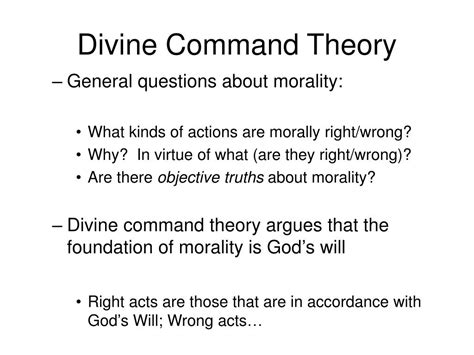 Image result for Divine Command Theory Explained