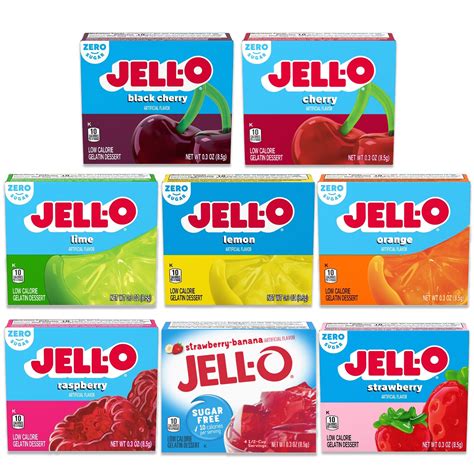 Jello Sugar Free Variety 8 Pack Jell O Sugar Free | Desertcart INDIA