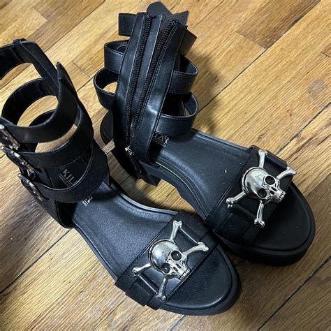 Killstar Sinstress Platform Sandals ☠️ with cute... - Depop
