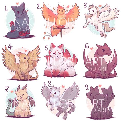 Cute Mythical Creatures