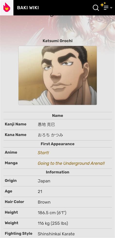 What nationality is katsumi? : r/Grapplerbaki