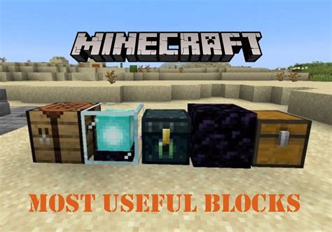 Top 10 Most Useful Blocks In Minecraft That Every Player Needs