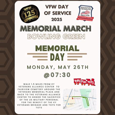 VFW (and Kentucky Veterans Brigade) Day of Service Event: Memorial ...
