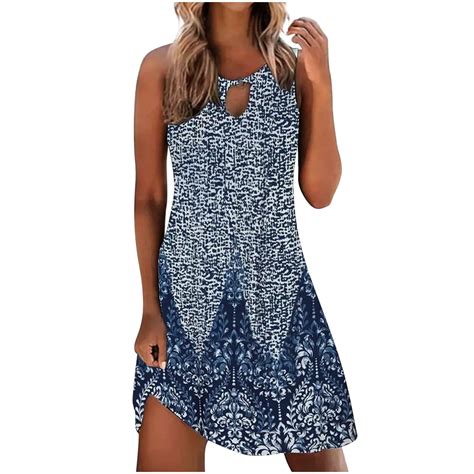 pimelu Sundresses for Women Casual Summer-Beach Dresses for Women ...