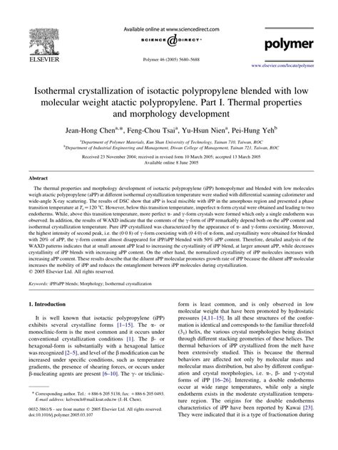Image result for Isotactic Polypropylene