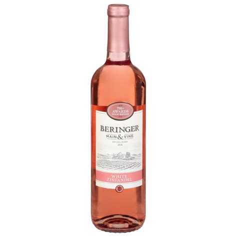Beringer California Collection White Zinfandel - Shop Wine at H-E-B