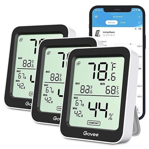 Image result for Govee Smart Temperature Humidity Monitor