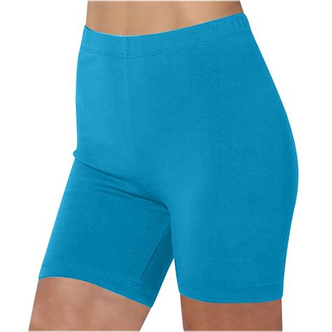 Borniu Women's Shorts Plus Size Athletic Shorts for Women Stretch High ...