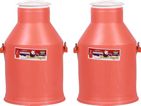 Buy Samruddhi Plastic Milk Container - 15 L, 1 Pieces, Blue Online at ...